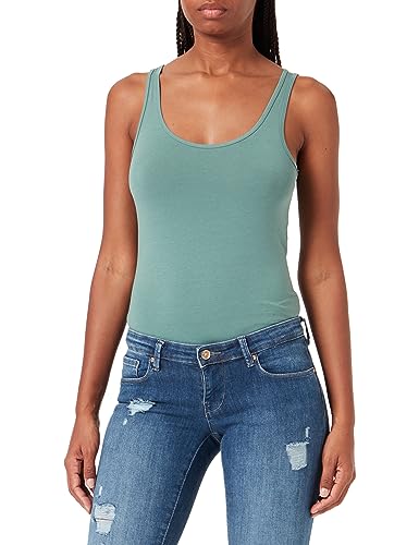 Q/S by s.Oliver T-shirt damski, Niebieski zielony, S