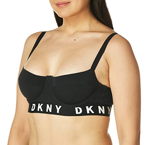 DKNY Damski przytulny chłopięcy biustonosz z fiszbinami