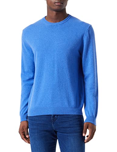 United Colors of Benetton Koszulka męska G/C M/L 1002u1g34 sweter, niebieski Avio 5p4, XL