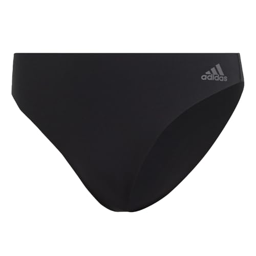 adidas Bielizna damska Active Micro Flex stringi majtki (2 sztuki), 2 x czarna kuźnia, M