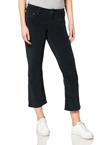 Replay Damskie spodnie Faaby Flare Crop, 099 Tablica, 29W / 26L