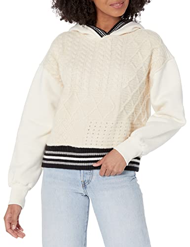 Desigual Sweter damski, biały, XS