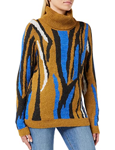 ICHI Ihmarys Ls sweter damski, 180940/Golden Brown, M