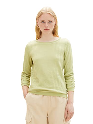 TOM TAILOR Denim Bluza damska, 32256 - Dusty Pear Green, XL