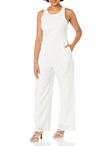 Desigual Damskie spodnie z dzianiny, biały, XL