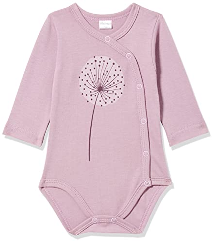 Pinokio Bodysuit Buttoned Long Sleeve Magic Vibes, 100% bawełna, uniseks 50-68 (74), różowy dmuchawiec, 74 cm