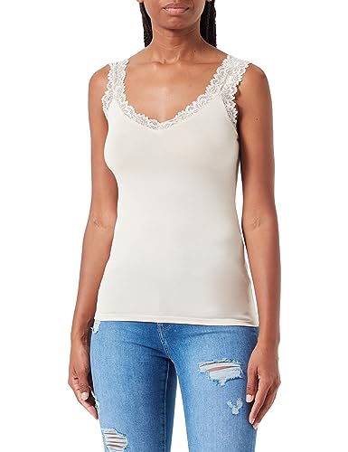 VERO MODA Damski top Vmrosa Sl JRS Noos, Kamie? Pumeksowy, XL