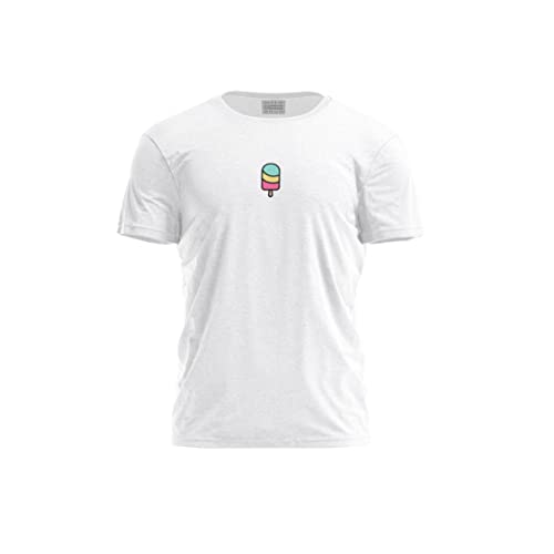 Bona Basics T-shirt męski, biały, L