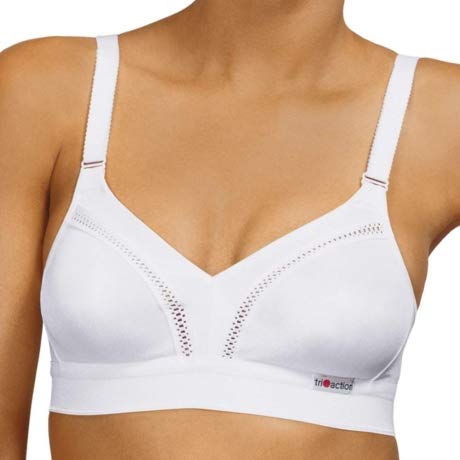 TriAction Triaction Workout N, Biustonosz Sportowy Damski, Biały (White), 80B