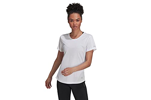 adidas Koszulka damska Run It w T-shirt, biała, L-XXL