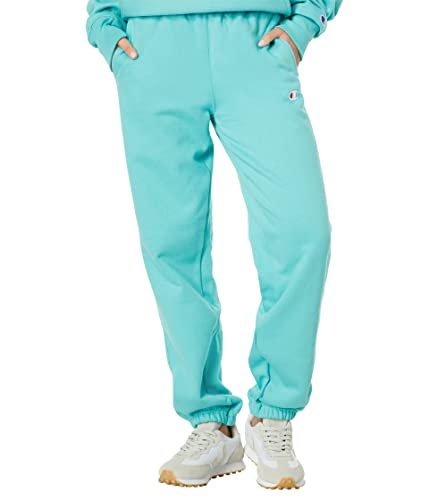 Champion Damskie spodnie do biegania Reverse Weave, akwarela blue light-y06146, XS