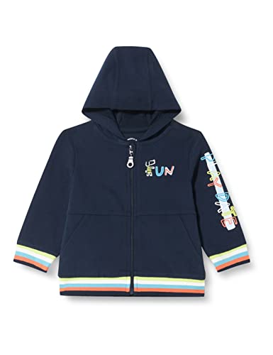 s.Oliver Sweatjackemit Kapuze kurtka z kapturem dla dzieci i chłopców, niebieski, 116-122