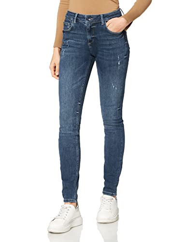 Timezone Damskie legginsy AleenaTZ Womenshape, Lapis Blue Wash, 30W / 32L