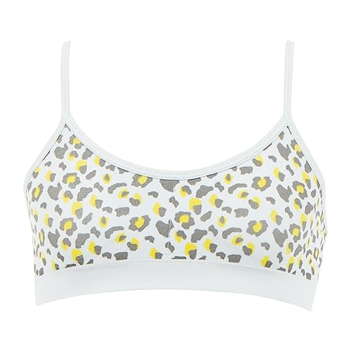 Girl by Athena Biustonosz dziewczęcy, Nadruk lamparci, 10 lat