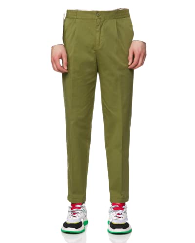 United Colors of Benetton Spodnie męskie, Zielony (Oliwkowy Zielony 8h2), 42
