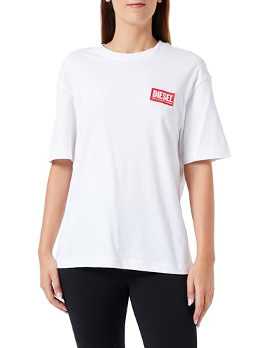 Diesel T-Danny-nlabel Koszulka damska, 100 cm, L