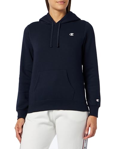 Champion Legacy Basics W-Light Powerblend Fleece Damska bluza z kapturem, Granatowy, S