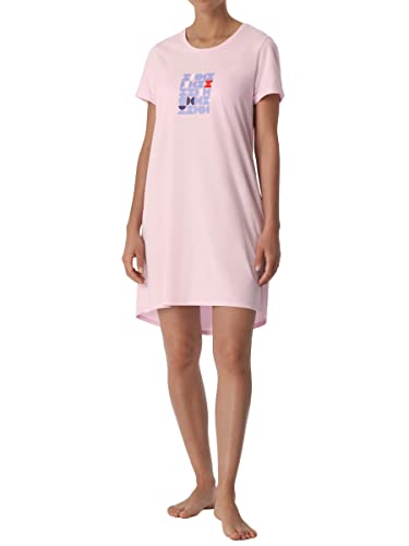Schiesser Damska Koszulka z Rękawem 1/2, 85 Cm Koszula Nocna, Różowa, 36, Rosa