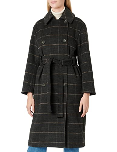 MUSTANG Damski płaszcz wełniany, Heather Wool Check 12327, XS