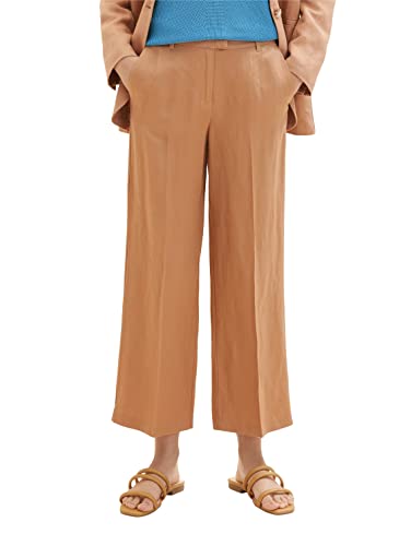 TOM TAILOR Damskie spodnie 1036848, 31652-Muted Hazel Brown, 38 W / 28 L, 31652 – Muted Hazel Brown, 38W / 28L