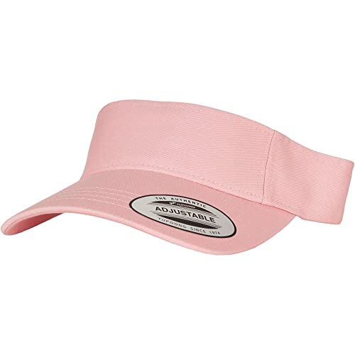 Flexfit Unisex Curved Visor Cap czapka baseballowa, jasny róż, jeden rozmiar