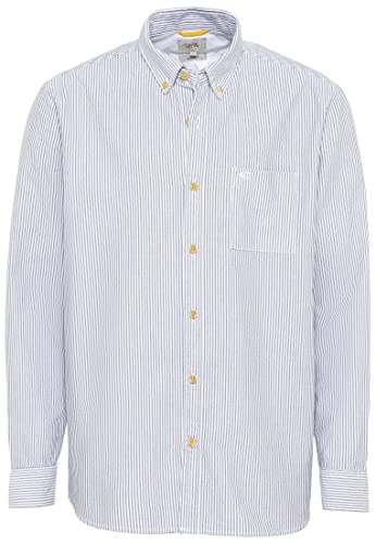 camel active Męska koszula 409112/1S02, niebieska (Night Blue), XXL, niebieski (Night Blue), XXL