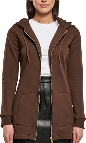 Urban Classics Damska parka dresowa Sweter kardigan Kobiety , brązowy , L