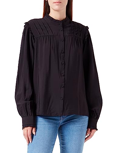 YAS Damska bluzka Yaspari Ls Shirt S. Noos, czarny, L