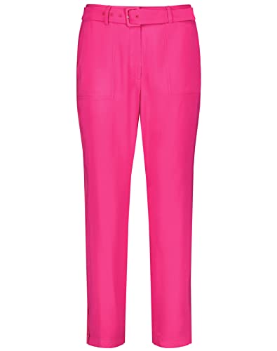 Taifun Damskie spodnie sportowe Peg Leg, Vibrant Magnolia, 40