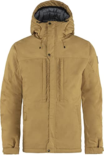 FJÄLLRÄVEN Męska kurtka ocieplana Skogsö M F82279-030, ciemnoszara, L, Gryka brązowa, S