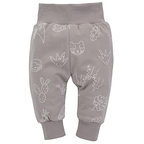 Pinokio Legginsy dziecięce Slow Life, 95% bawełna, 5% elastan, motyw naturalny, unisex rozm. 56-86 (68)