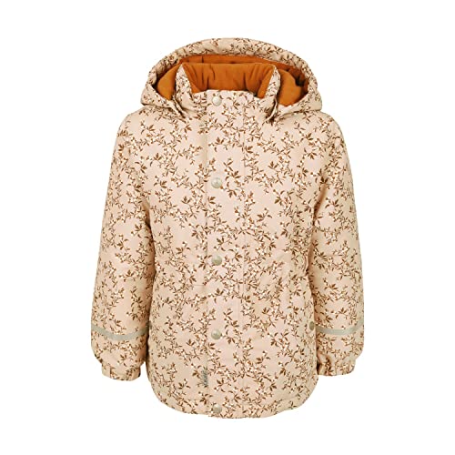 Celavi Dziewczęca kurtka zimowa z nadrukiem, Peach Whip, 122 cm