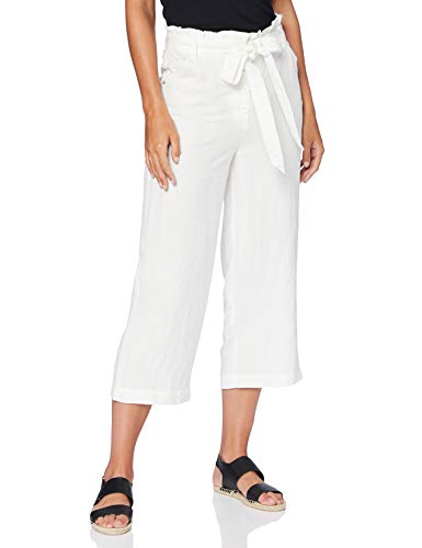 Superdry Eden Linen Trouser Spodnie damskie, Ecru (Chalk White Fu4), rozmiar uniwersalny/rozmiar producenta: 42K