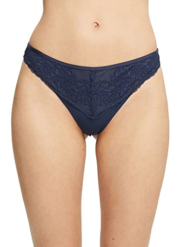 ESPRIT Bodywear Seasonal Lace RCS stringi damskie, w zestawie 40