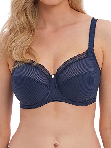 Fantasie Damski biustonosz z fiszbinami Fusion z pełnym zakryciem, grantowy, 90G