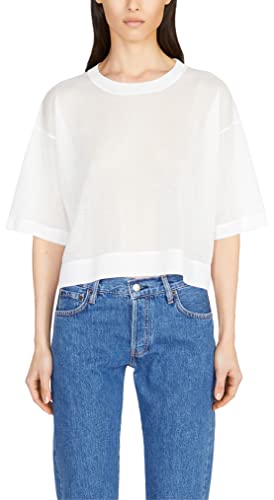 Sisley T-shirt damski, Biały 701, L
