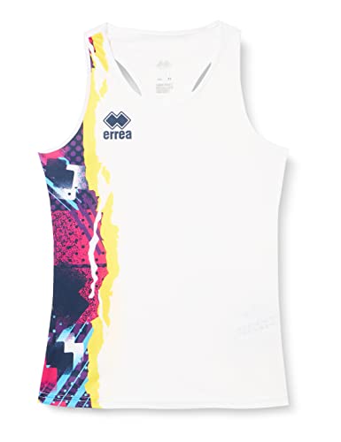 Errea Damska koszulka Pamela Tanktop Jr, biała, rozmiar XL, biały, XS