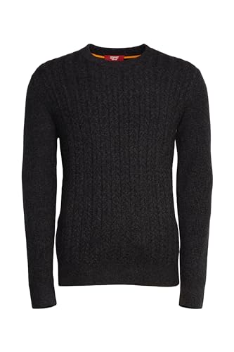ESPRIT Sweter męski, 001/Black, XL