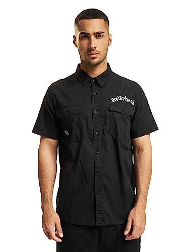 Motörhead Brandit Bastards - Roadstar Shirt męska koszula z krótkim rękawem, czarna band-Merch, Bands, czarny, S