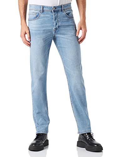 United Colors of Benetton Spodnie męskie, Jasnoniebieski denim 915, 40
