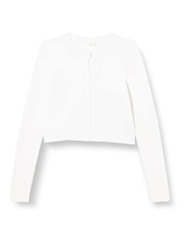 s.Oliver Dziewczęca kurtka długi rękaw, biały, 164 cm