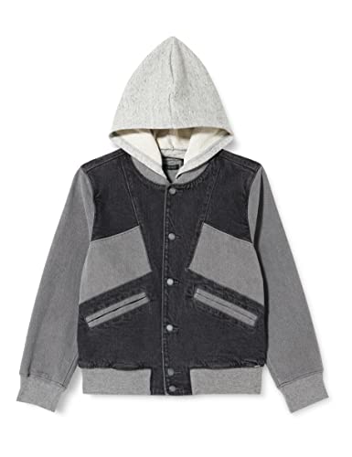 IKKS JUNIOR Ustnik dla chłopców, szary (Stone Grey), 4 Lata