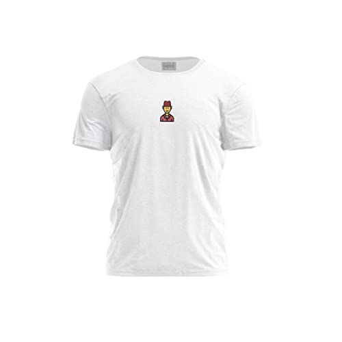Bona Basics T-shirt męski, biały, L
