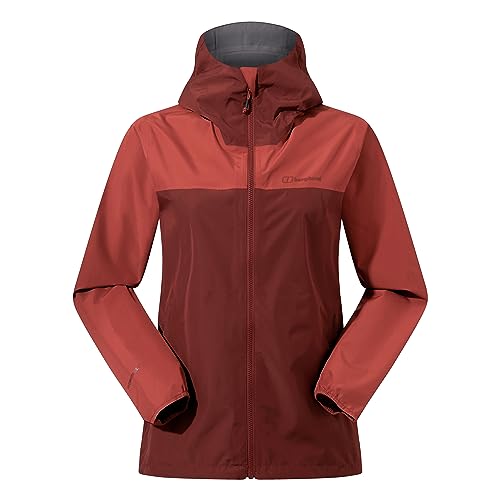 Berghaus Kurtka damska Deluge Pro 3.0, Bordowy płowy/czerwony rdzawy, 44
