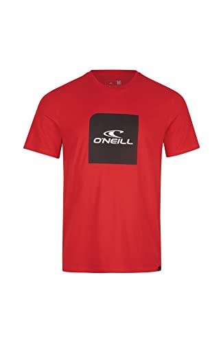 O'Neill Męski T-shirt z krótkimi rękawami podkoszulek (2 sztuki), 13017 czerwony (High Risk Red), XS-S