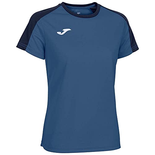 Joma Eco Championship T-shirt damski z krótkim rękawem, granatowy, XL (DE)
