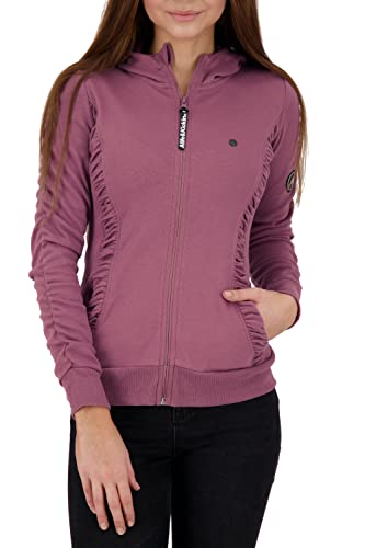 ALIFE AND KICKIN Luisaak A bluza damska z kapturem, bluza, Mulberry, XL