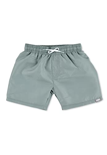 Sterntaler Unisex dziecięce szorty kąpielowe dla chłopców Uni ochrona przed promieniowaniem UV 50+ ciemnozielone, 86/92, ciemnozielony, 86-92