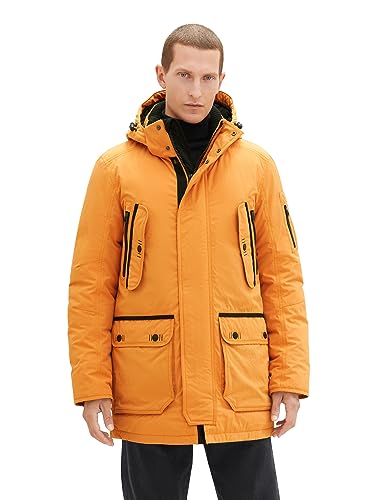 TOM TAILOR Męska kurtka 1037356, 32243-Tomato Cream Orange, L, 32243 – Tomato Cream Orange, L