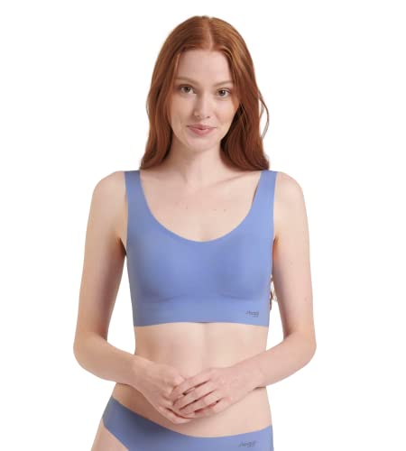 Sloggi Kobiety Zero Feel Top Ex Biustonosz, Niebieski, M